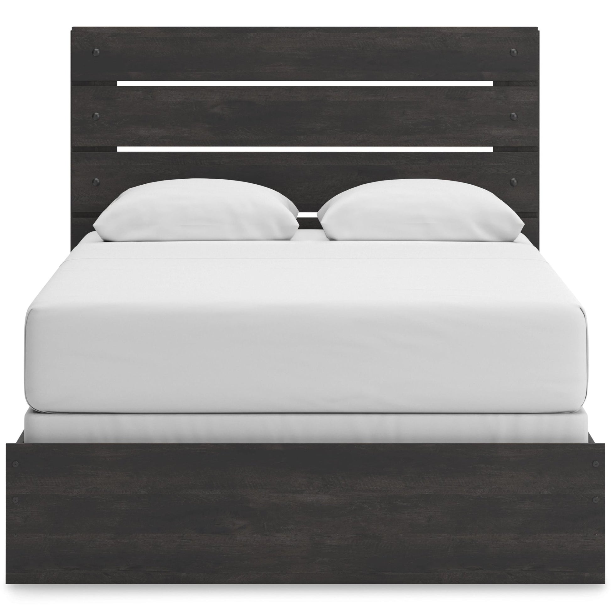 Signature Design by Ashley Hollivern PCB2108B2 Queen Panel Bed - American Furniture of Slidell