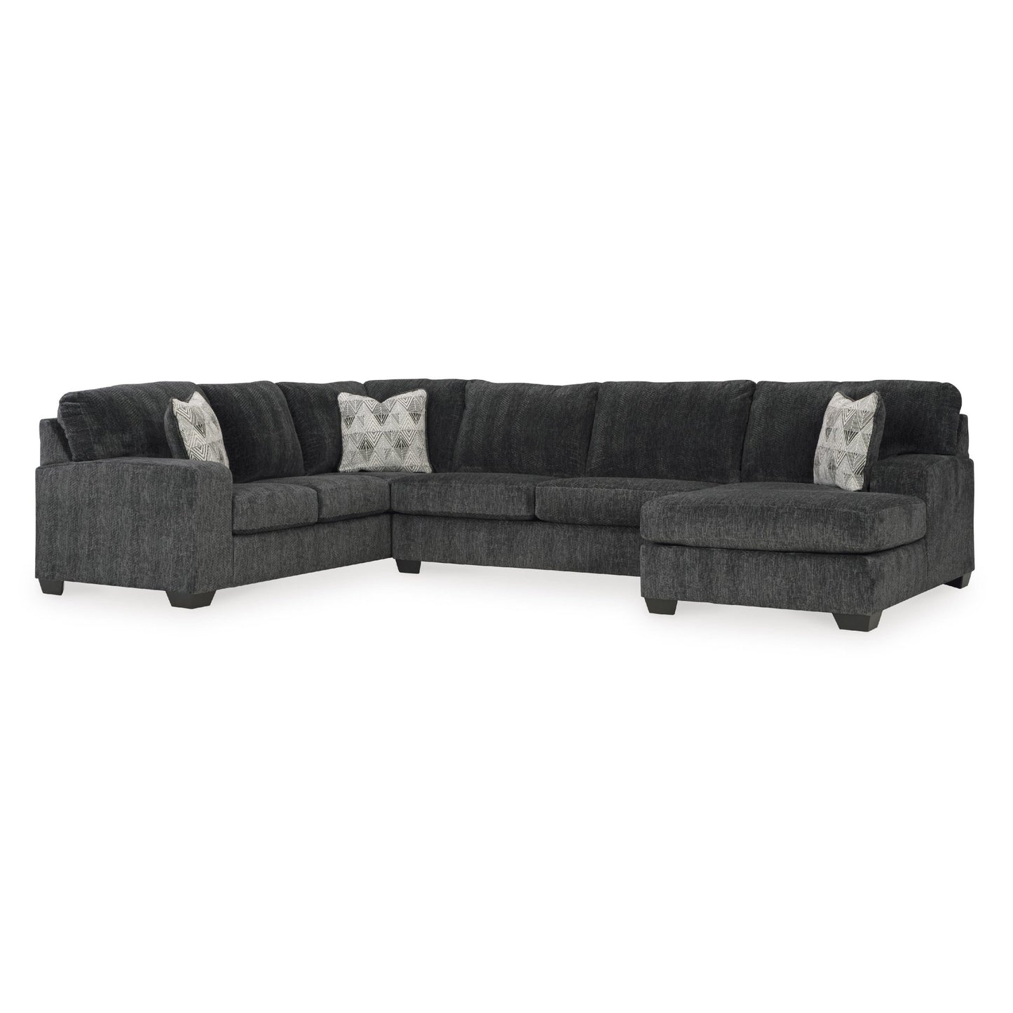 Signature Design by Ashley Hollyview Fabric 3 pc Sectional 1520566/1520534/1520517 - American Furniture of Slidell
