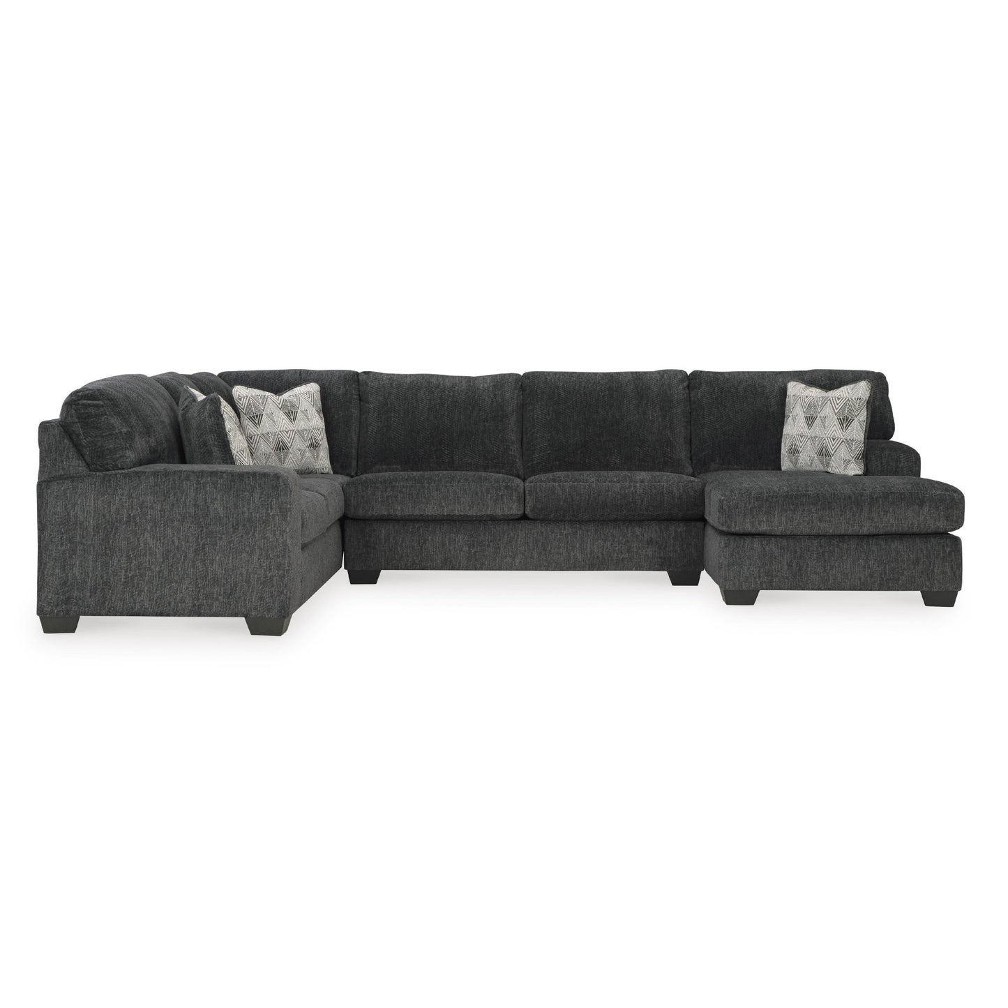 Signature Design by Ashley Hollyview Fabric 3 pc Sectional 1520566/1520534/1520517 - American Furniture of Slidell