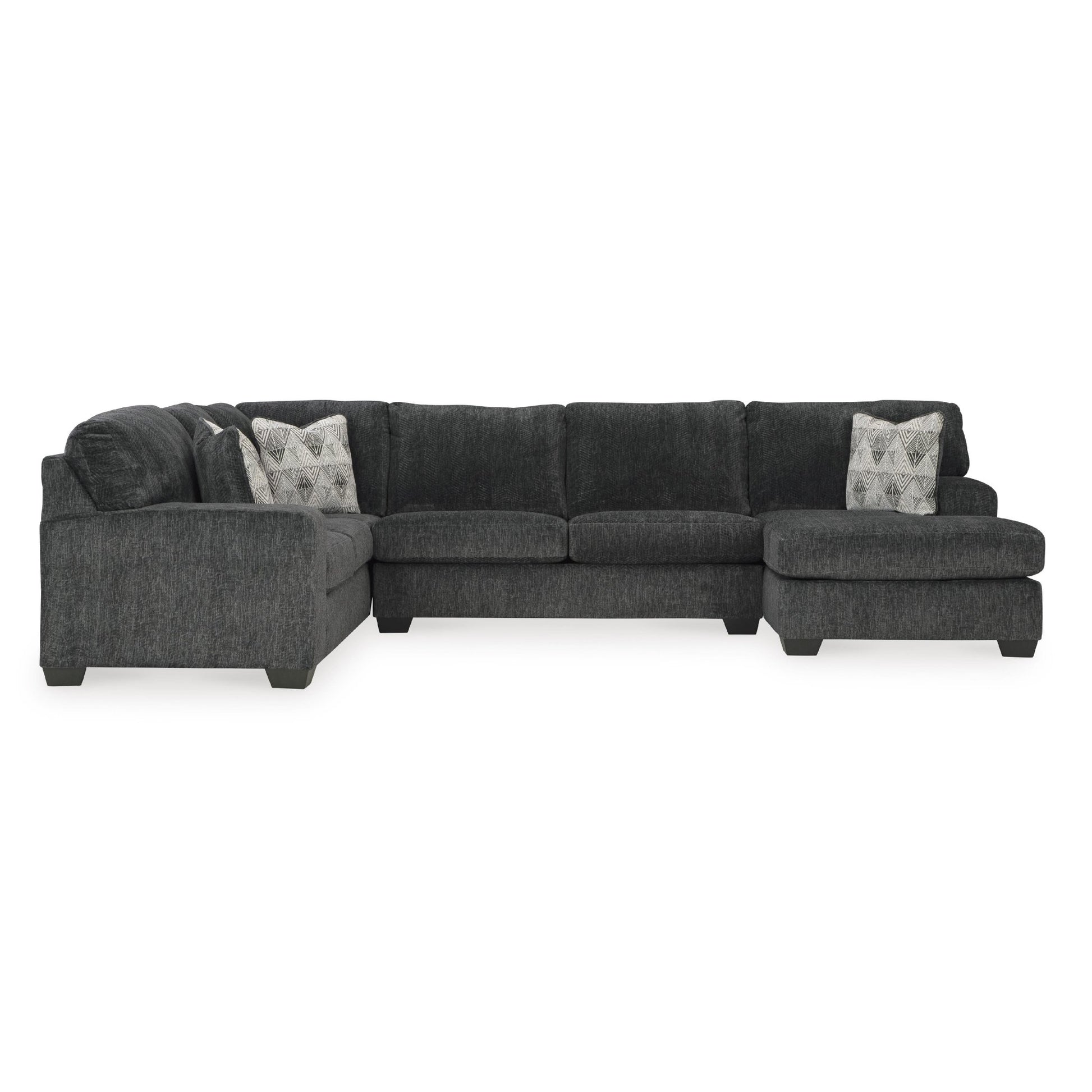 Signature Design by Ashley Hollyview Fabric 3 pc Sectional 1520566/1520534/1520517 - American Furniture of Slidell
