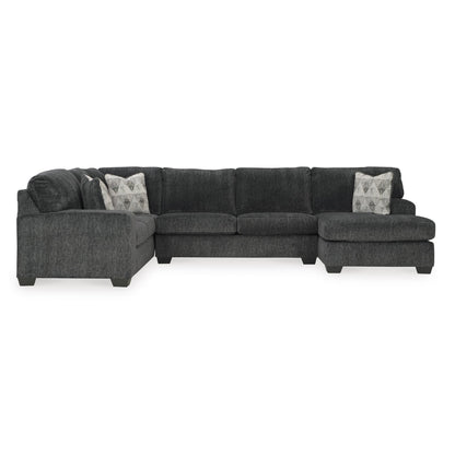 Signature Design by Ashley Hollyview Fabric 3 pc Sectional 1520566/1520534/1520517 - American Furniture of Slidell