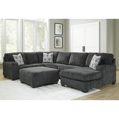 Signature Design by Ashley Hollyview Fabric 3 pc Sectional 1520566/1520534/1520517 - American Furniture of Slidell