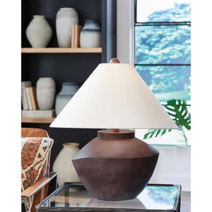 Signature Design by Ashley Honsworth L235994 Poly Table Lamp - American Furniture of Slidell
