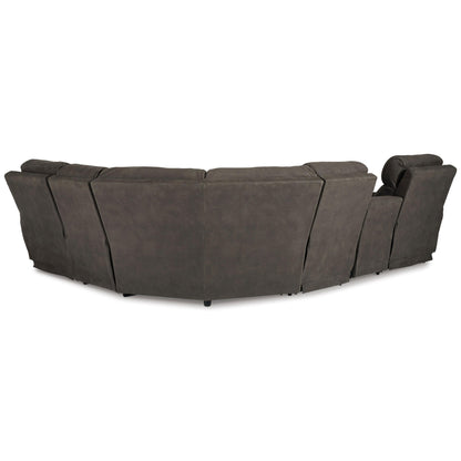 Signature Design by Ashley Hoopster 23703S5 6 pc Power Reclining Sectional - American Furniture of Slidell