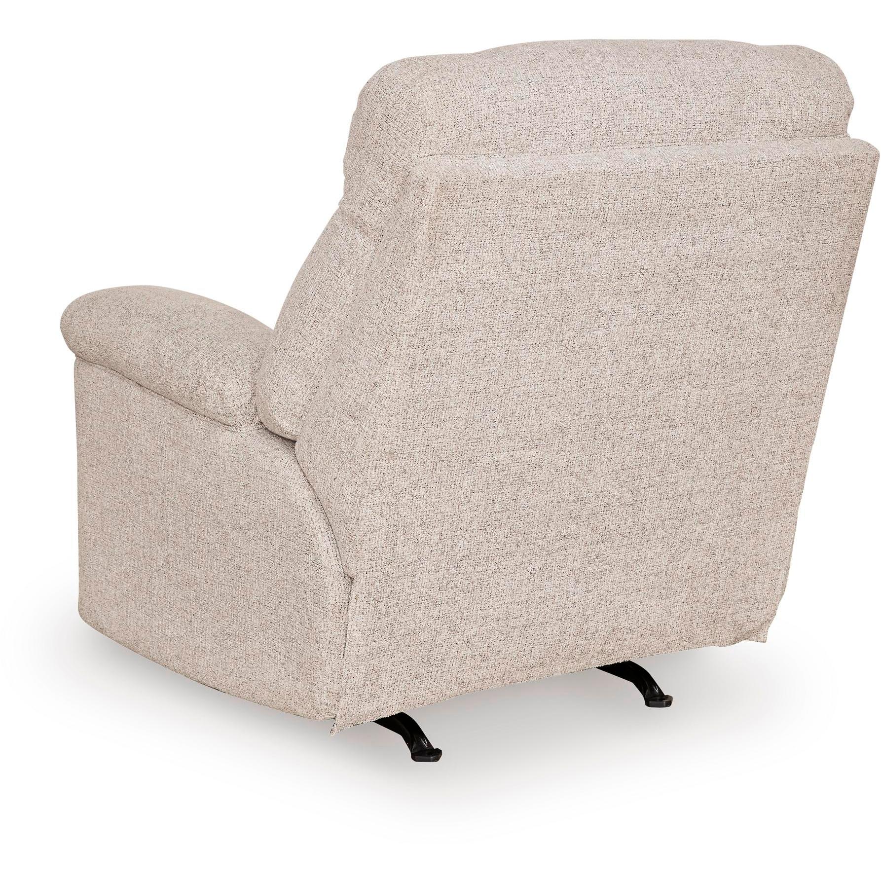 Signature Design by Ashley Hoyne Park Rocker Fabric Recliner PC8281525 - American Furniture of Slidell