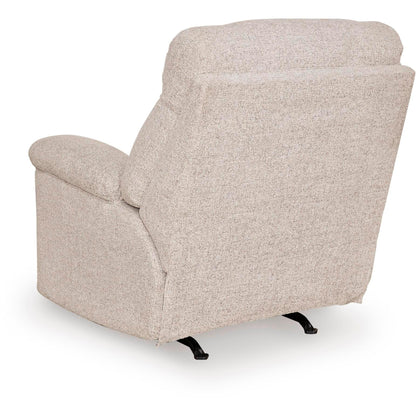 Signature Design by Ashley Hoyne Park Rocker Fabric Recliner PC8281525 - American Furniture of Slidell