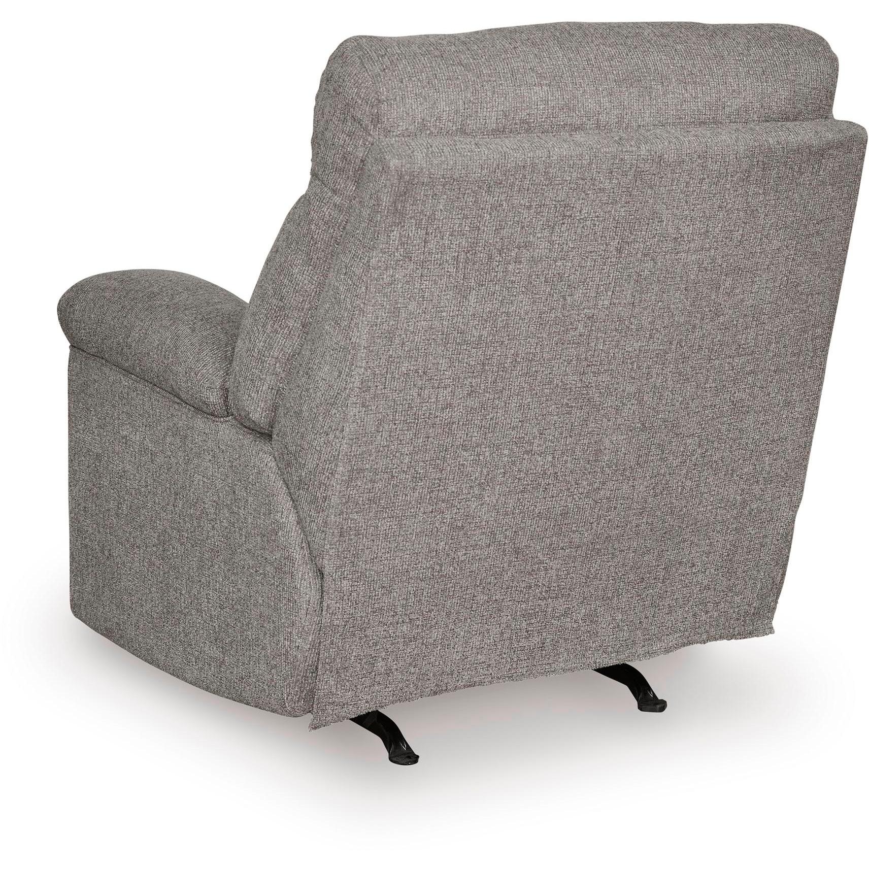 Signature Design by Ashley Hoyne Park Rocker Fabric Recliner PC8281625 - American Furniture of Slidell