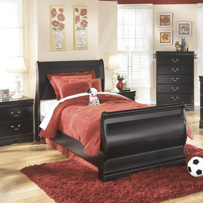 Signature Design by Ashley Huey Vineyard B128 - 62 Twin Sleigh Footboard - American Furniture of Slidell