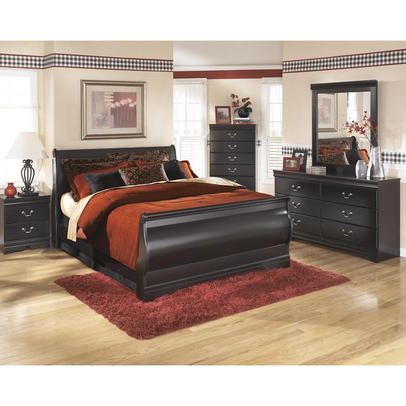 Signature Design by Ashley Huey Vineyard B128 - 87 Full Sleigh Headboard - American Furniture of Slidell