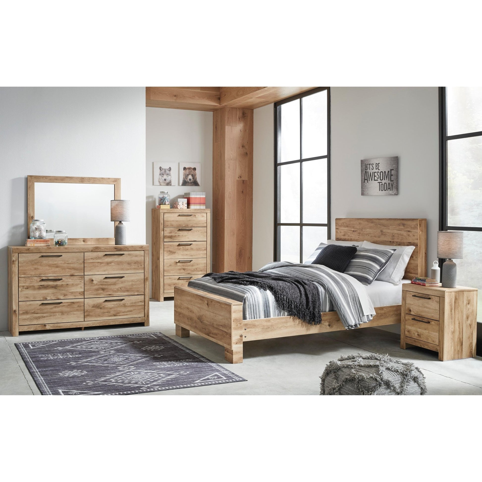 Signature Design by Ashley Hyanna B1050B21 Full Panel Bed - American Furniture of Slidell