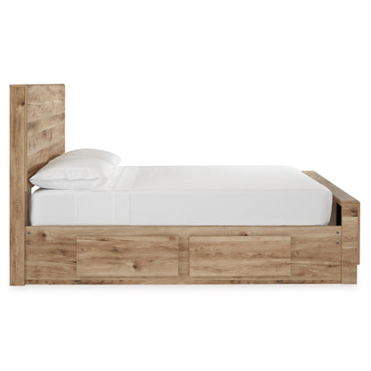 Signature Design by Ashley Hyanna B1050B25 Full Panel Bed with 1 Side Storage - American Furniture of Slidell