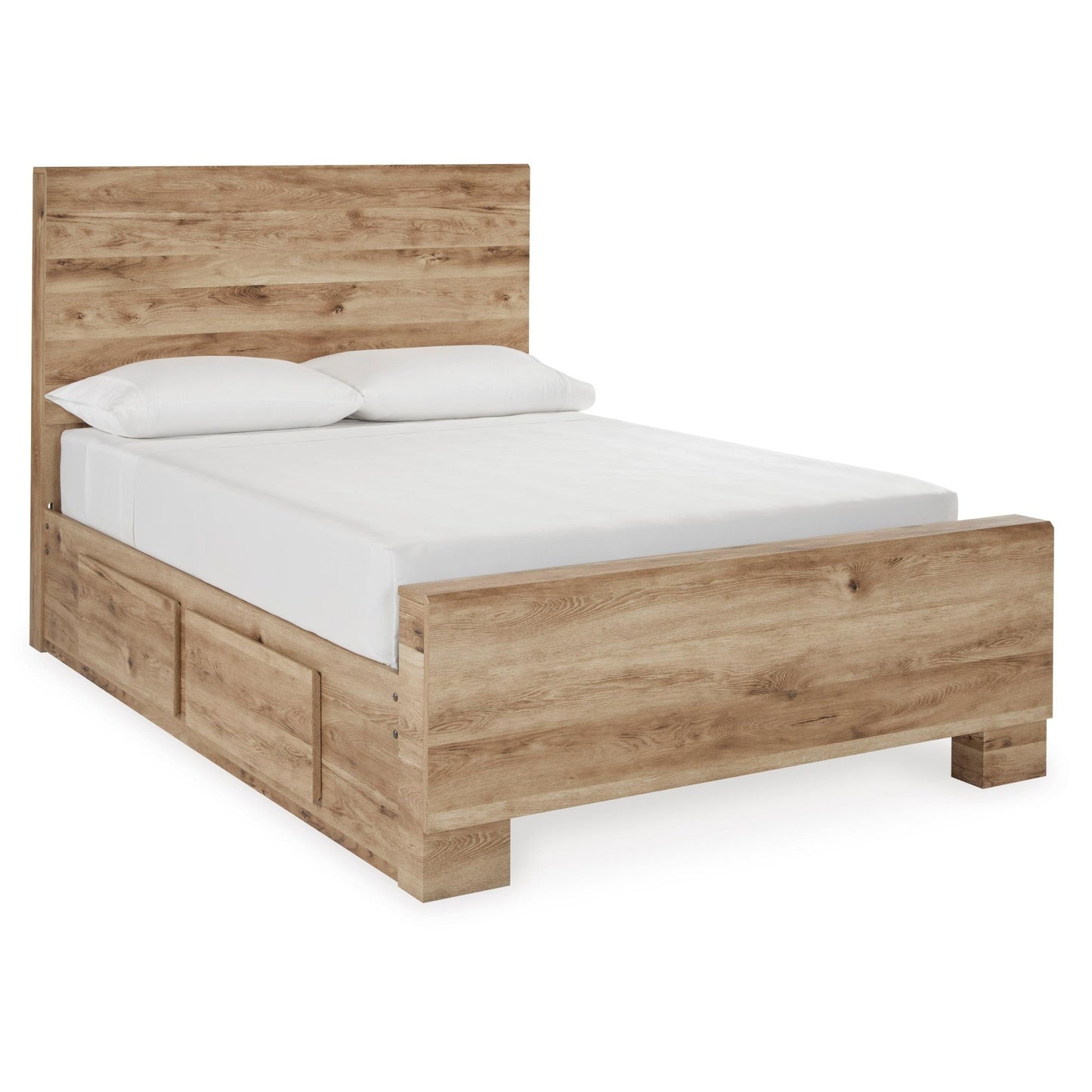 Signature Design by Ashley Hyanna B1050B29 Full Panel Bed with 2 Side Storage - American Furniture of Slidell