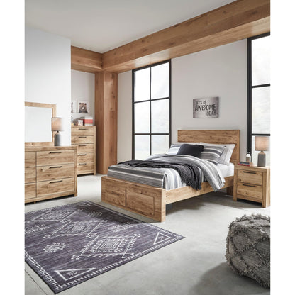 Signature Design by Ashley Hyanna B1050B38 Full Panel Storage Bed - American Furniture of Slidell
