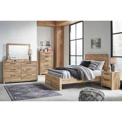 Signature Design by Ashley Hyanna B1050B38 Full Panel Storage Bed - American Furniture of Slidell