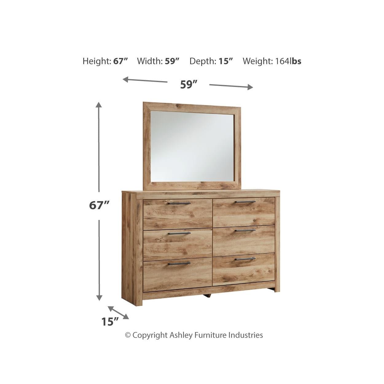 Signature Design by Ashley Hyanna B1050B59 8 pc Queen Bedroom Set - American Furniture of Slidell