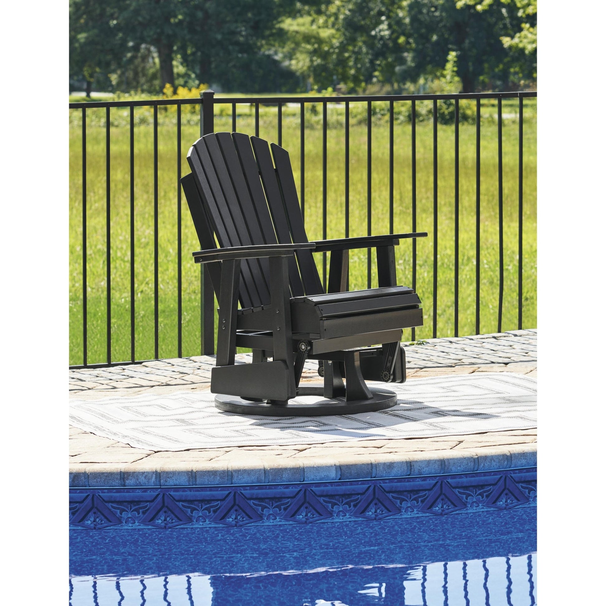 Signature Design by Ashley Hyland wave P108 - 820 Swivel Glider Chair - American Furniture of Slidell