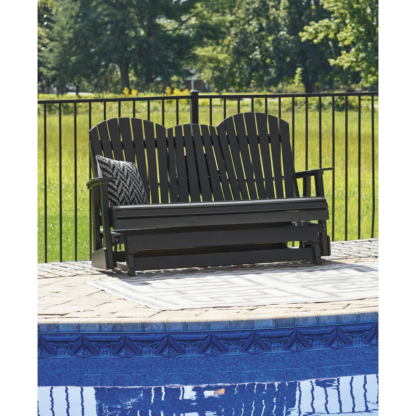 Signature Design by Ashley Hyland wave P108 - 835 Glider Loveseat - American Furniture of Slidell
