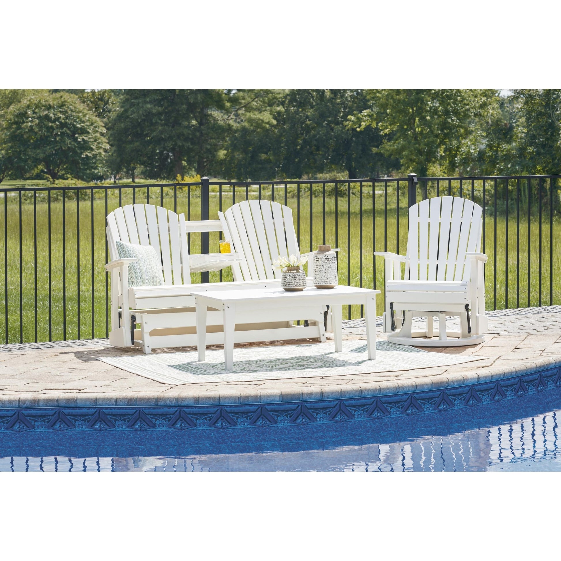 Signature Design by Ashley Hyland wave P111 - 820 Swivel Glider Chair - American Furniture of Slidell