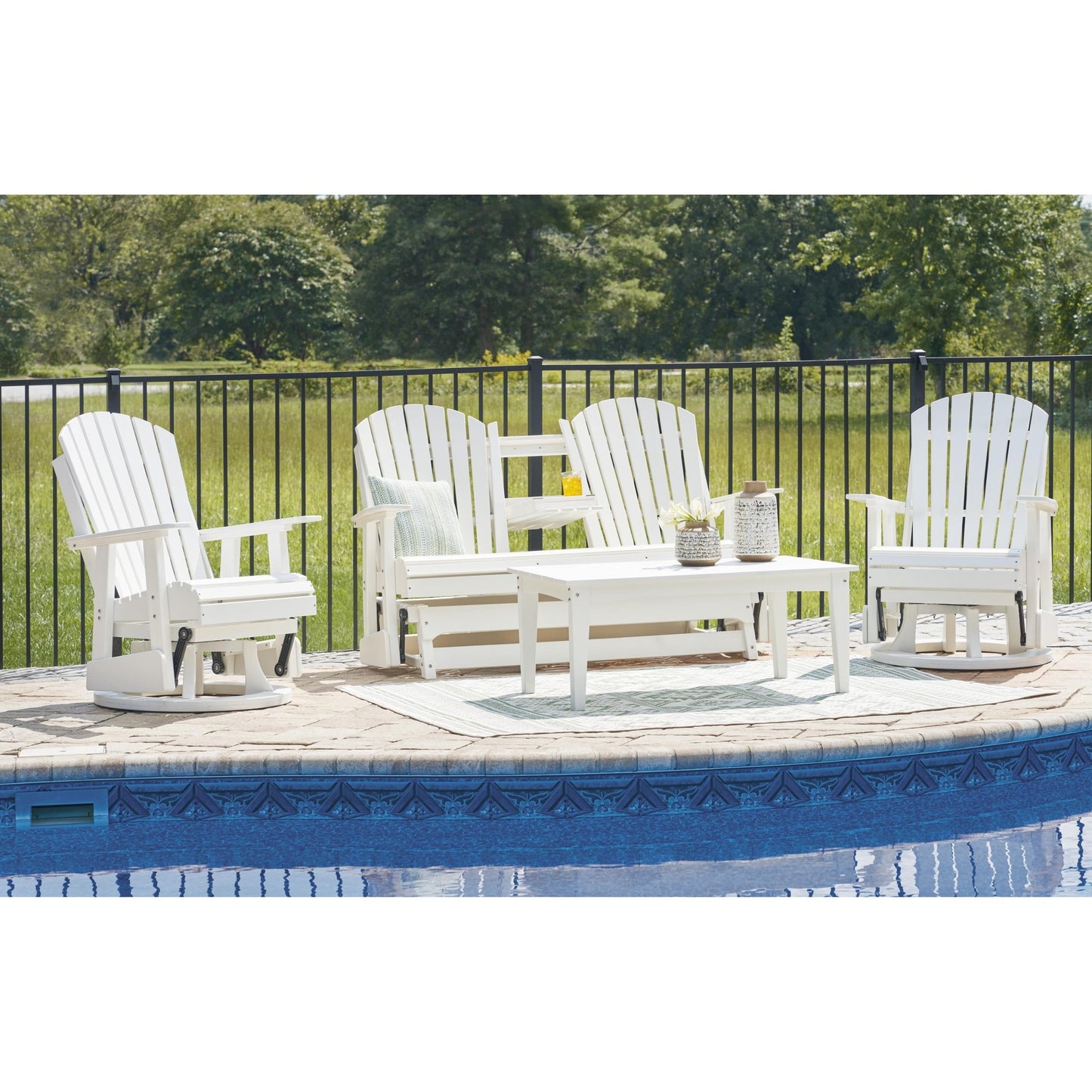 Signature Design by Ashley Hyland wave P111 - 820 Swivel Glider Chair - American Furniture of Slidell