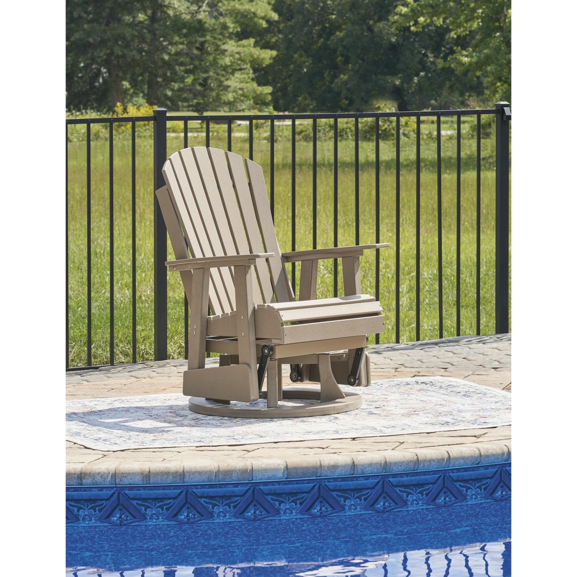 Signature Design by Ashley Hyland wave P114 - 820 Swivel Glider Chair - American Furniture of Slidell