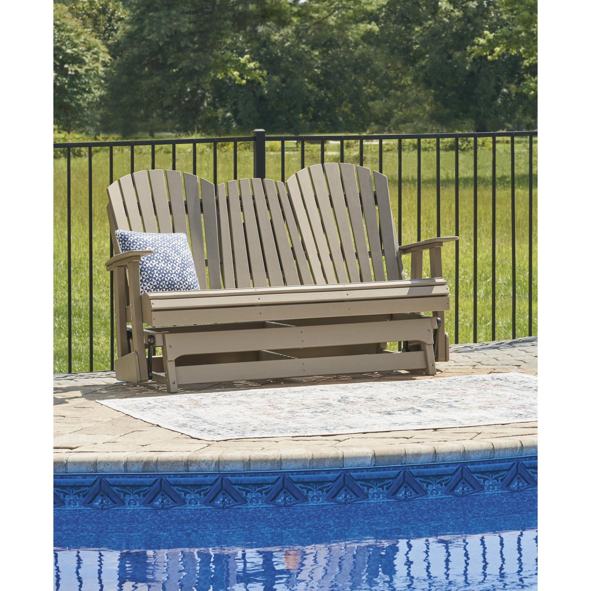 Signature Design by Ashley Hyland wave P114 - 835 Glider Loveseat - American Furniture of Slidell