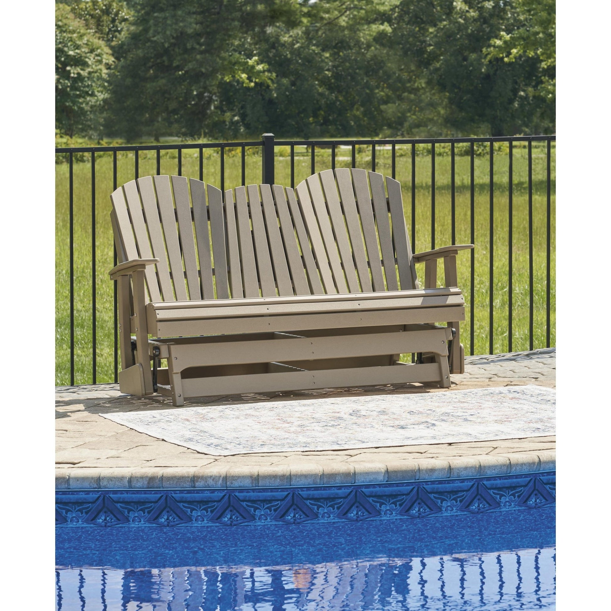Signature Design by Ashley Hyland wave P114 - 835 Glider Loveseat - American Furniture of Slidell