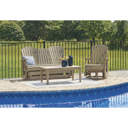 Signature Design by Ashley Hyland wave P114 - 835 Glider Loveseat - American Furniture of Slidell