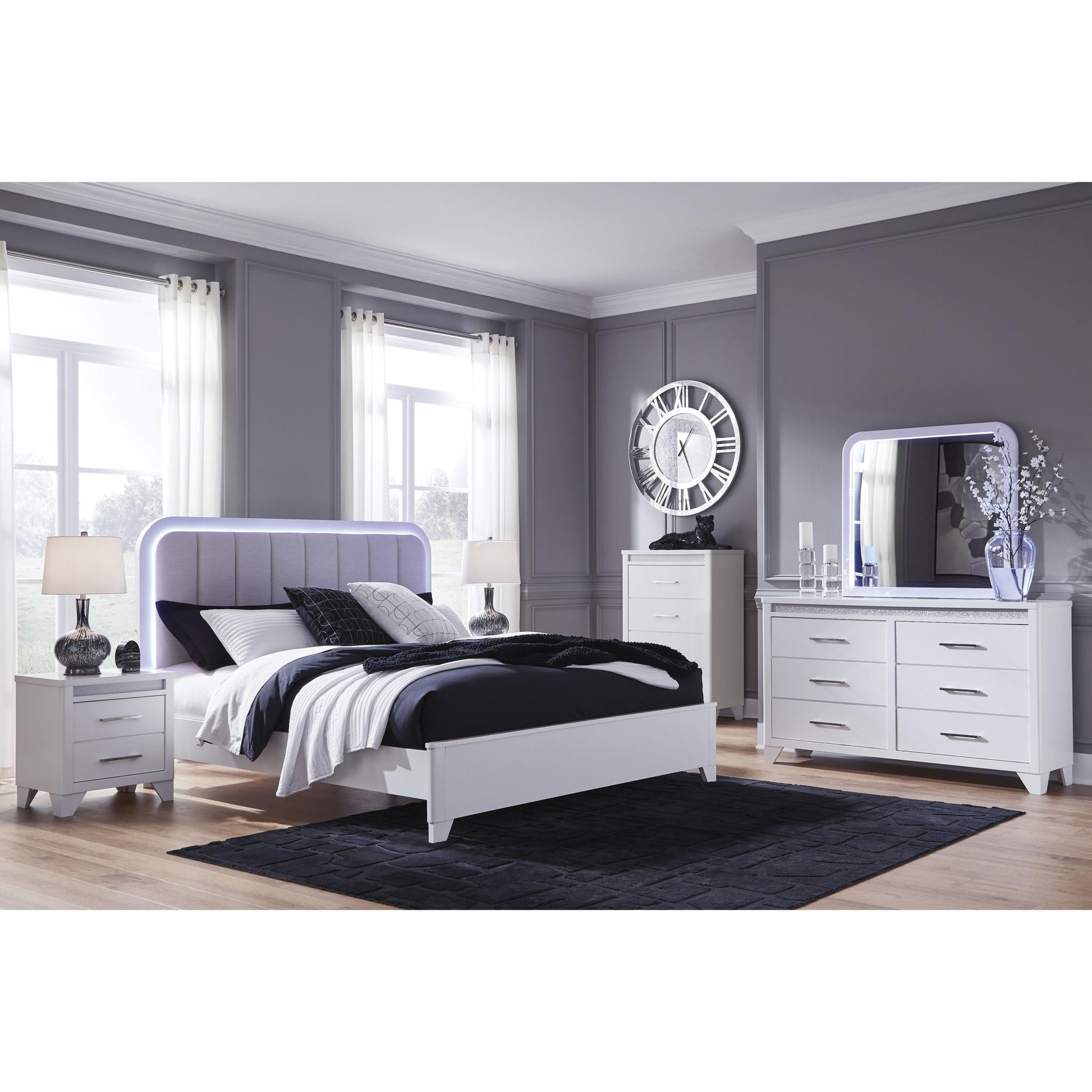 Signature Design by Ashley Jarlee PCB392 - 46 Four Drawer Chest - American Furniture of Slidell