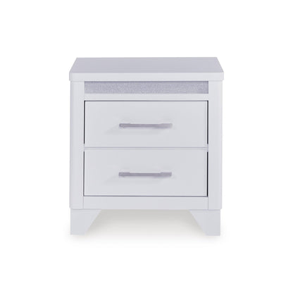 Signature Design by Ashley Jarlee PCB392 - 92 Two Drawer Night Stand - American Furniture of Slidell