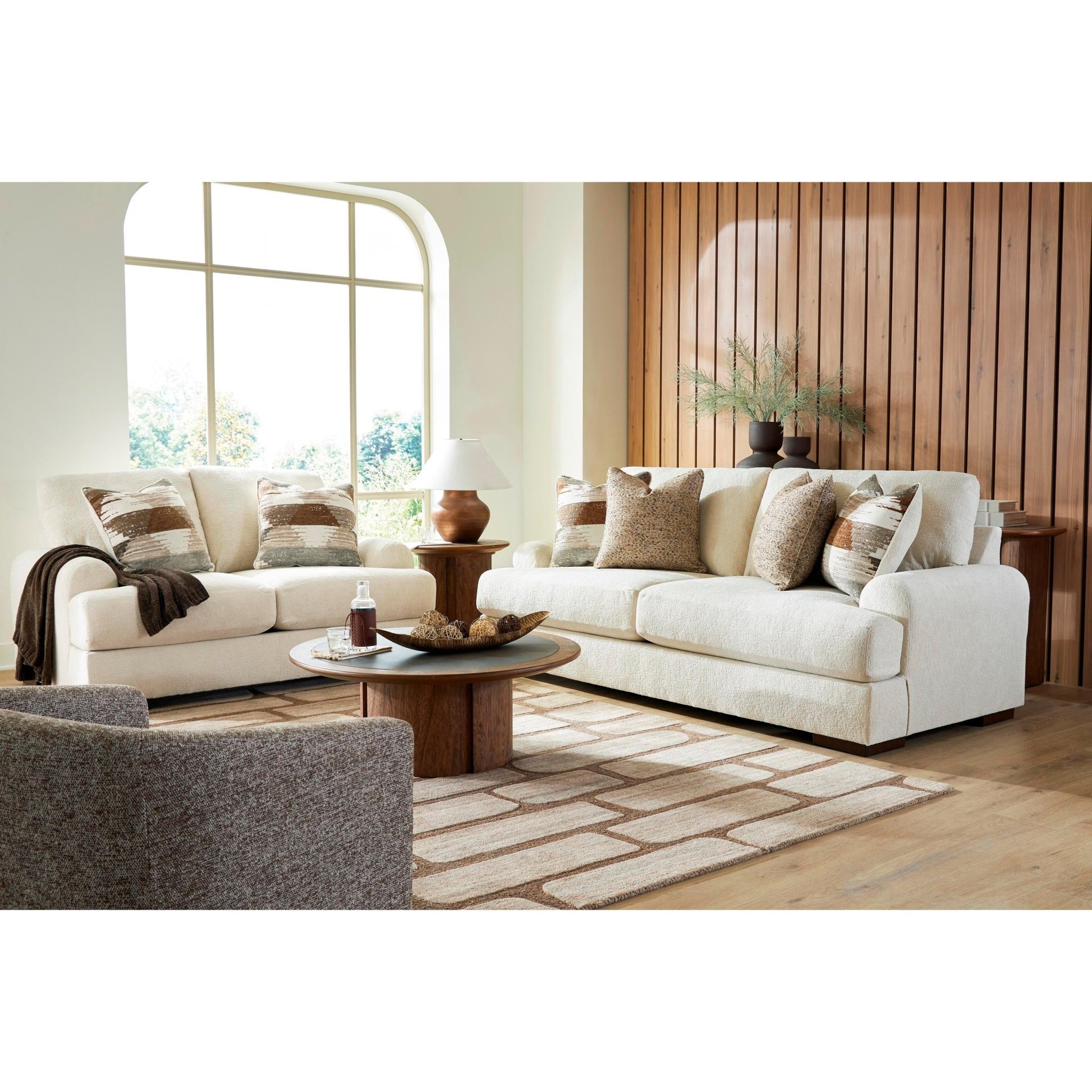 Signature Design by Ashley Jayne Park Stationary Fabric Sofa PC8150638 - American Furniture of Slidell