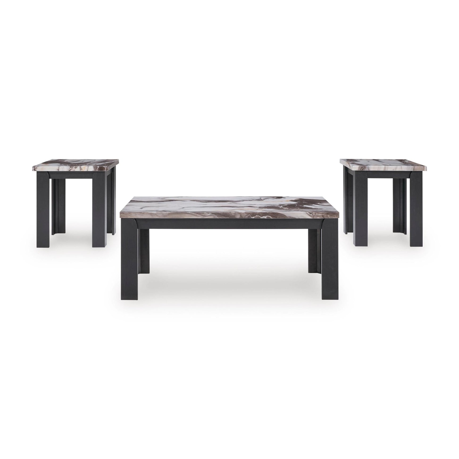 Signature Design by Ashley Jazmore T255 - 13 Occasional Table Set - American Furniture of Slidell