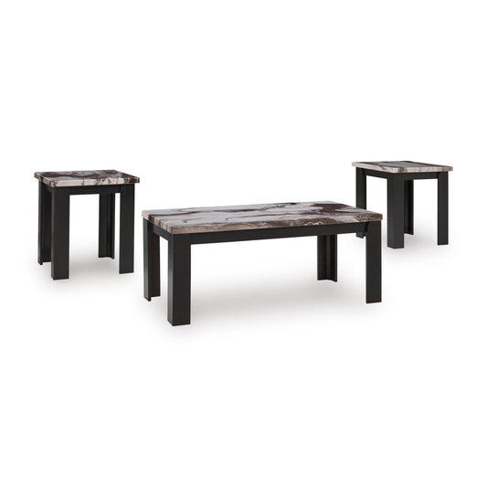 Signature Design by Ashley Jazmore T255 - 13 Occasional Table Set - American Furniture of Slidell
