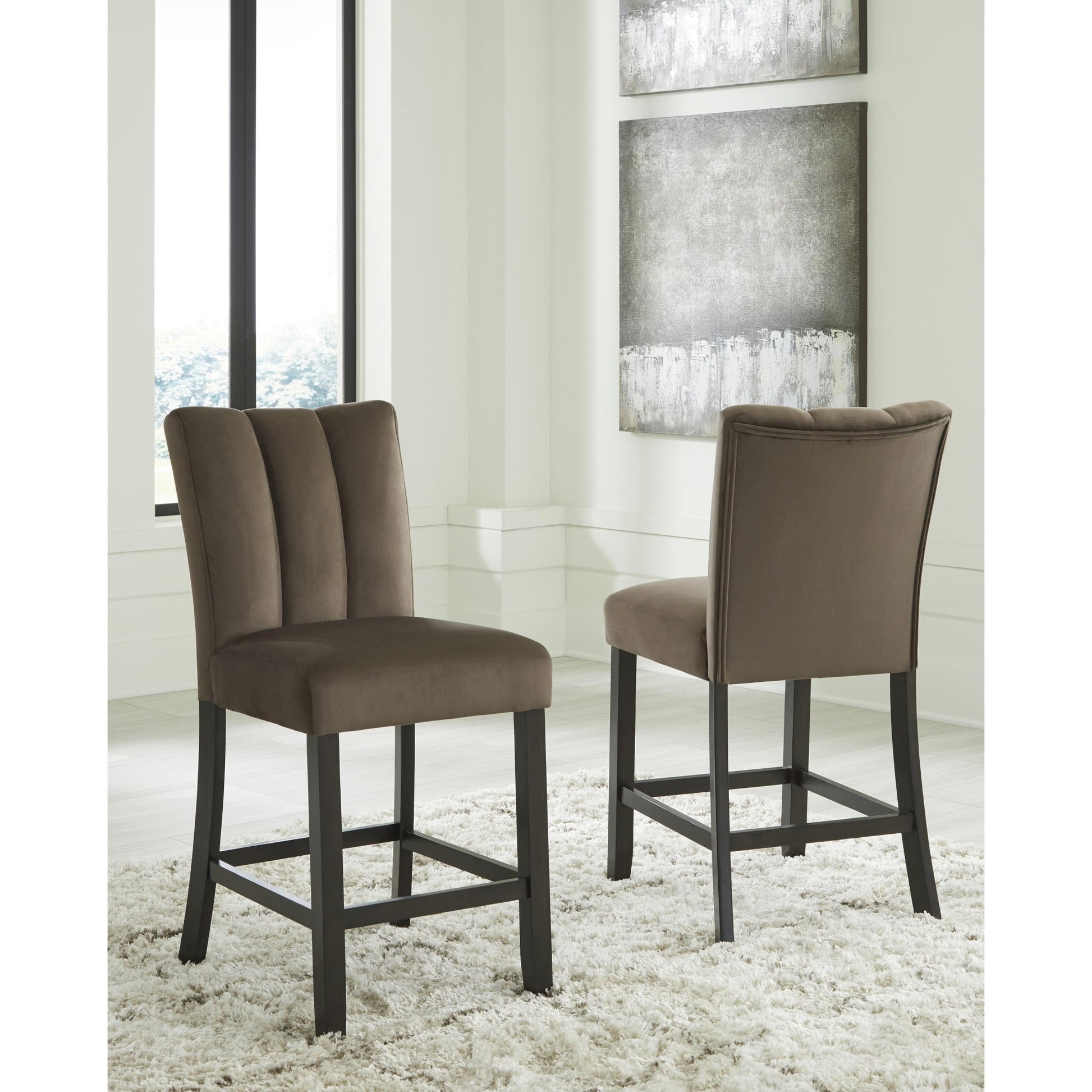 Signature Design by Ashley Jeshina PCD581D3 5 pc Counter Height Dining Set - American Furniture of Slidell