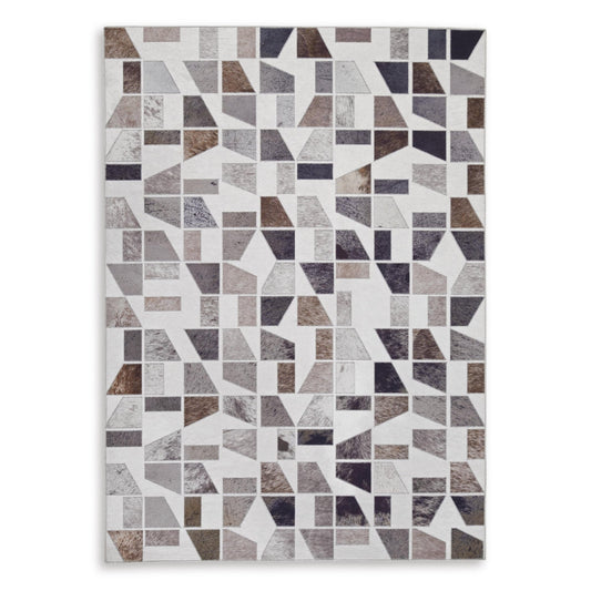 Signature Design by Ashley Jettner R405782 Medium Rug - American Furniture of Slidell