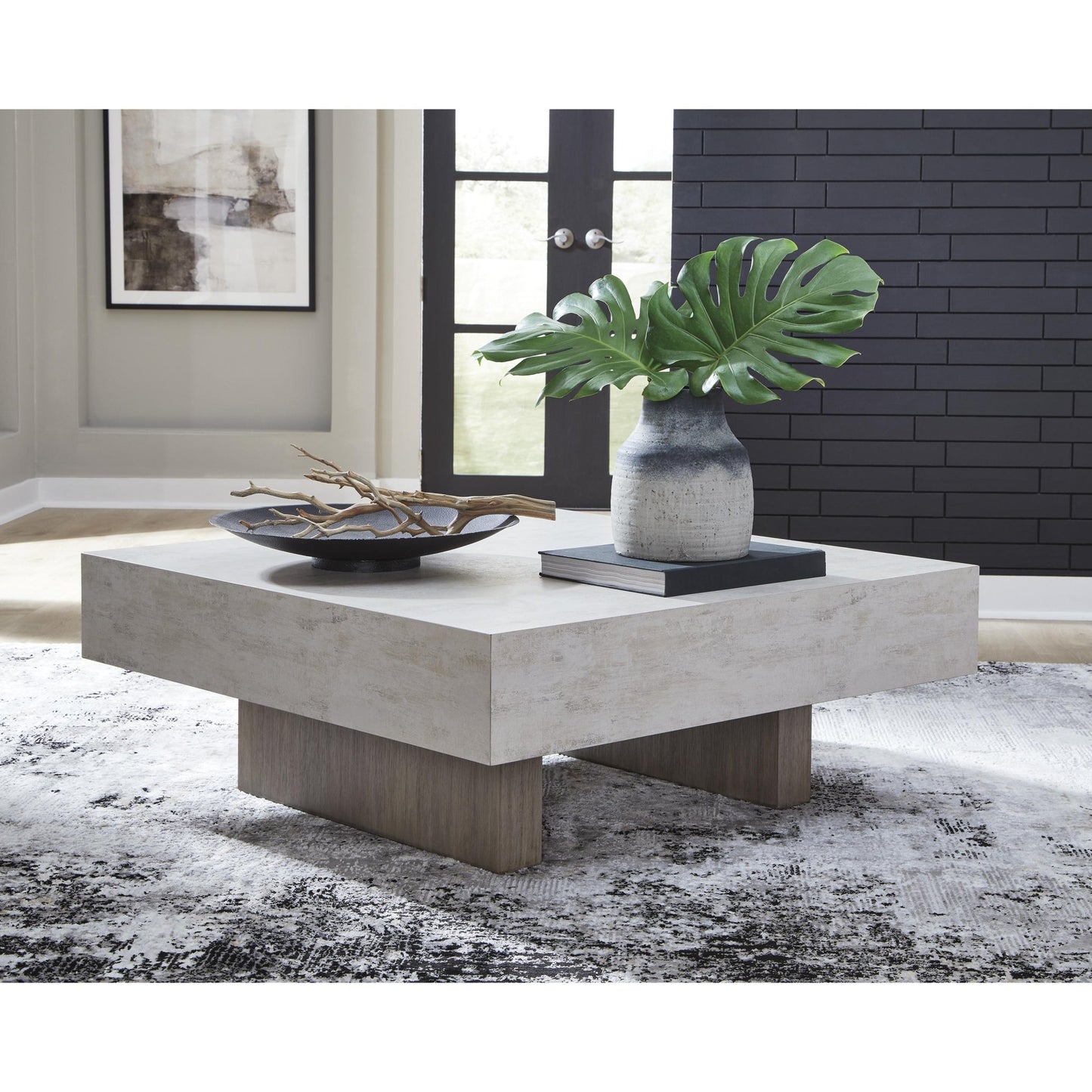 Signature Design by Ashley Jorlaina T622 - 8 Square Cocktail Table - American Furniture of Slidell