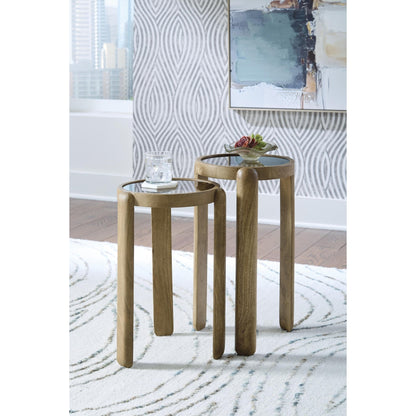 Signature Design by Ashley Jossor A4000726 Accent Table Set - American Furniture of Slidell