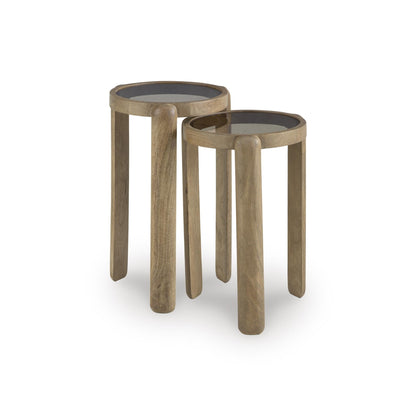 Signature Design by Ashley Jossor A4000726 Accent Table Set - American Furniture of Slidell