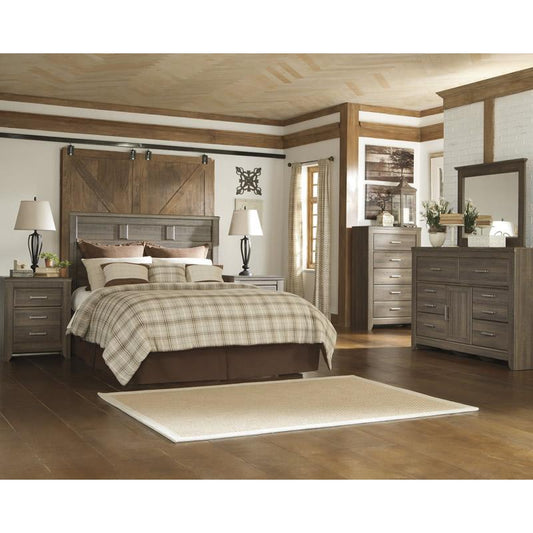 Signature Design by Ashley Juararo B251 4 pc Queen Panel Bedroom Set - American Furniture of Slidell