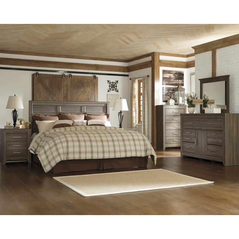 Signature Design by Ashley Juararo B251 5 pc King Panel Bedroom Set - American Furniture of Slidell