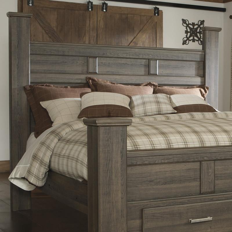 Signature Design by Ashley Juararo B251 - 68 King/Cal King Poster Headboard - American Furniture of Slidell