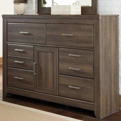 Signature Design by Ashley Juararo B251B35 6 pc King Poster Bedroom Set - American Furniture of Slidell