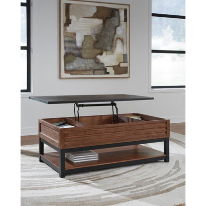 Signature Design by Ashley Kallari T737 - 9 Lift Top Cocktail Table - American Furniture of Slidell