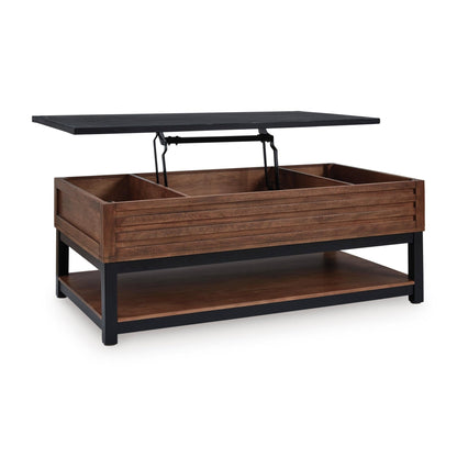 Signature Design by Ashley Kallari T737 - 9 Lift Top Cocktail Table - American Furniture of Slidell