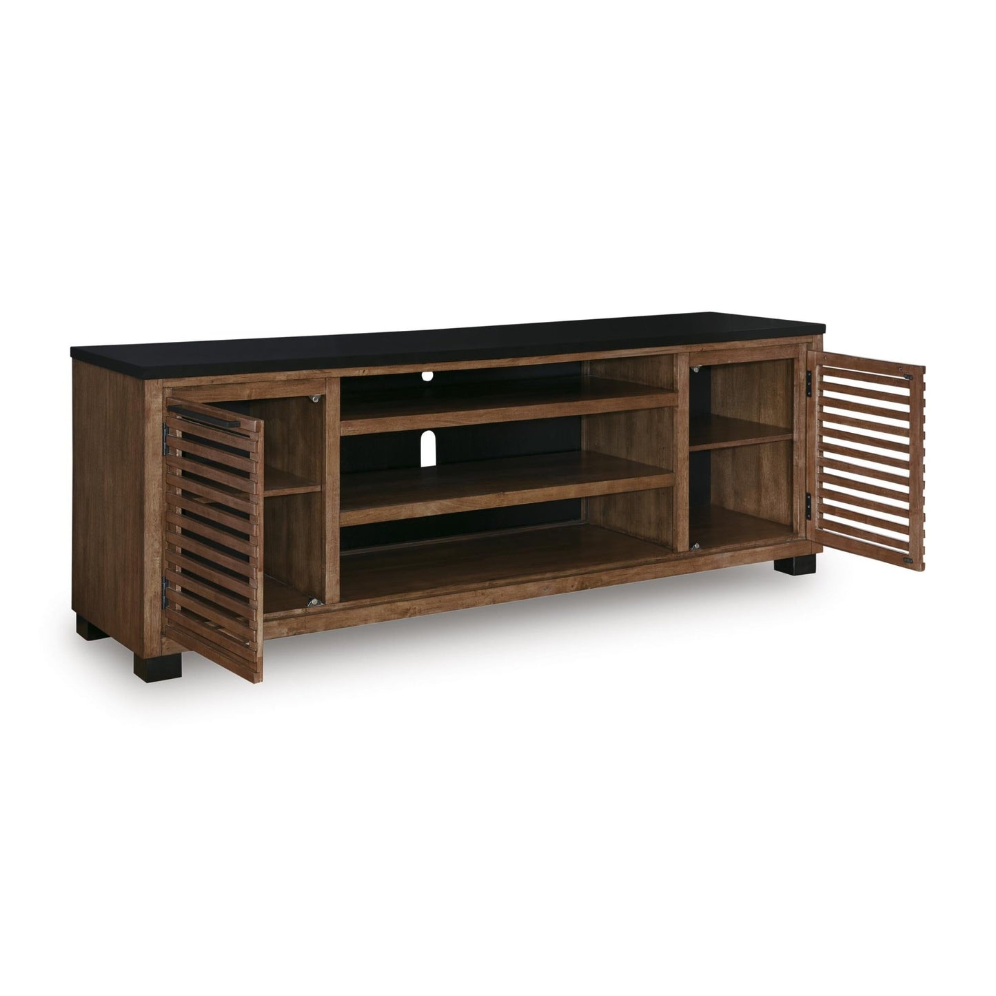 Signature Design by Ashley Kallari W737 - 78 XL TV Stand with Fireplace Option - American Furniture of Slidell