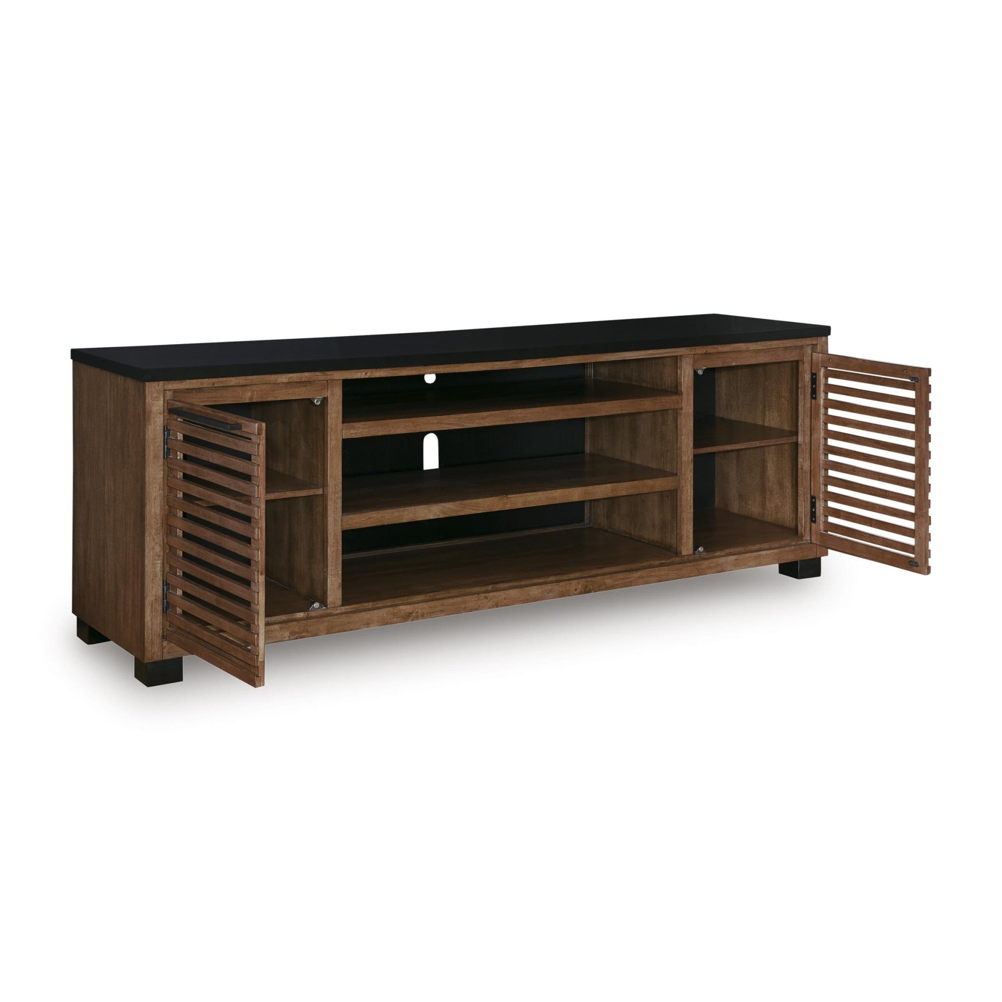 Signature Design by Ashley Kallari W737 - 78 XL TV Stand with Fireplace Option - American Furniture of Slidell