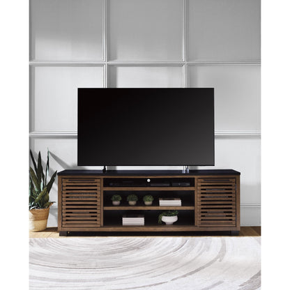Signature Design by Ashley Kallari W737 - 78 XL TV Stand with Fireplace Option - American Furniture of Slidell