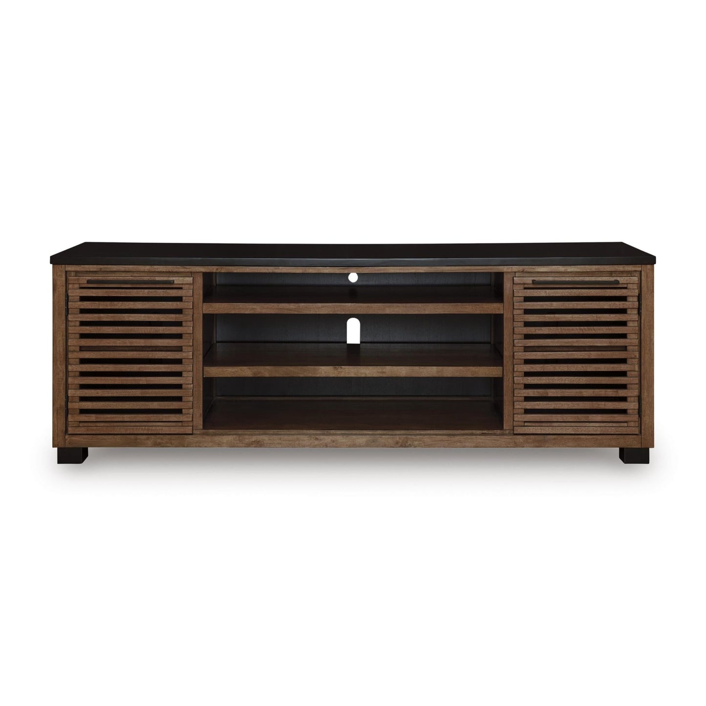 Signature Design by Ashley Kallari W737 - 78 XL TV Stand with Fireplace Option - American Furniture of Slidell