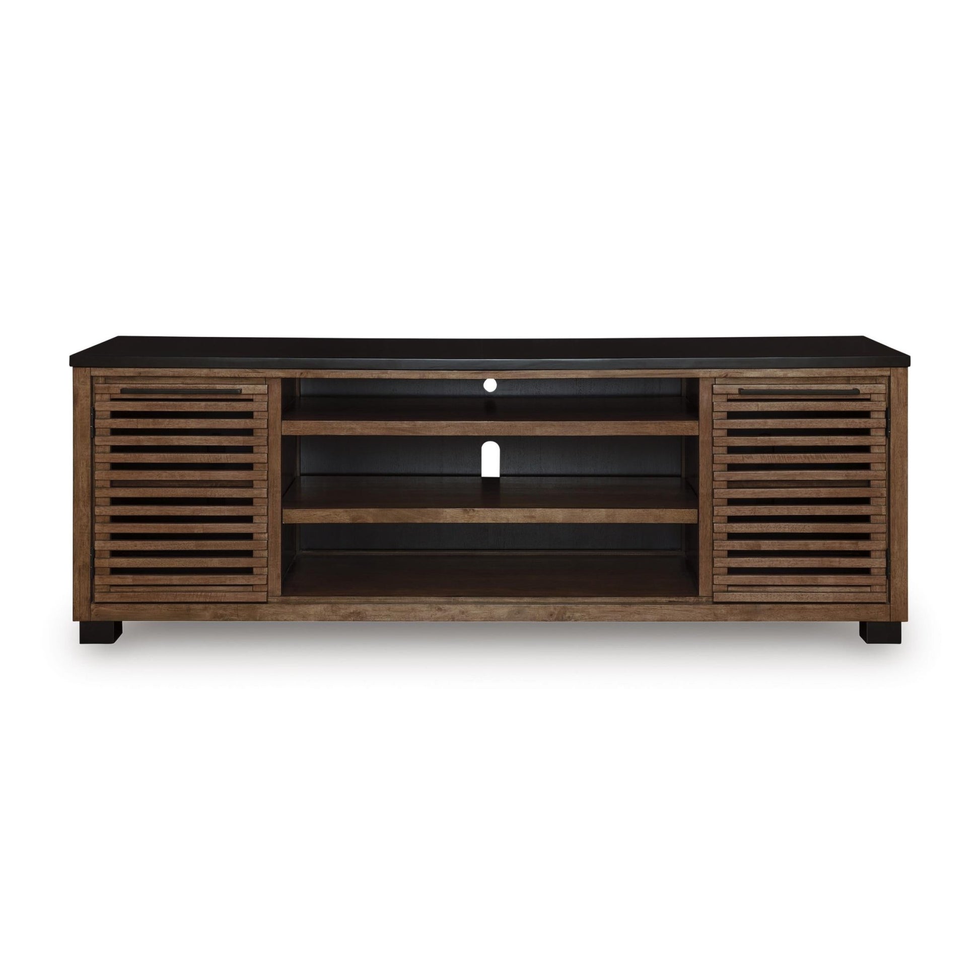 Signature Design by Ashley Kallari W737 - 78 XL TV Stand with Fireplace Option - American Furniture of Slidell