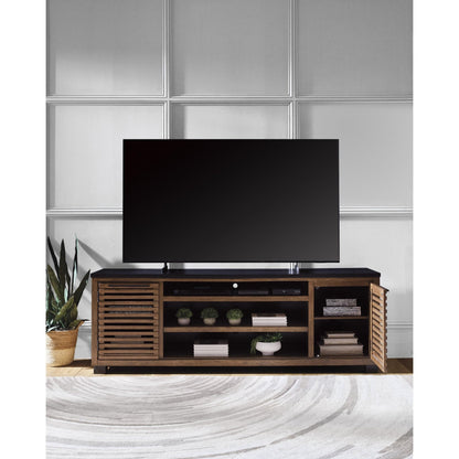 Signature Design by Ashley Kallari W737 - 78 XL TV Stand with Fireplace Option - American Furniture of Slidell