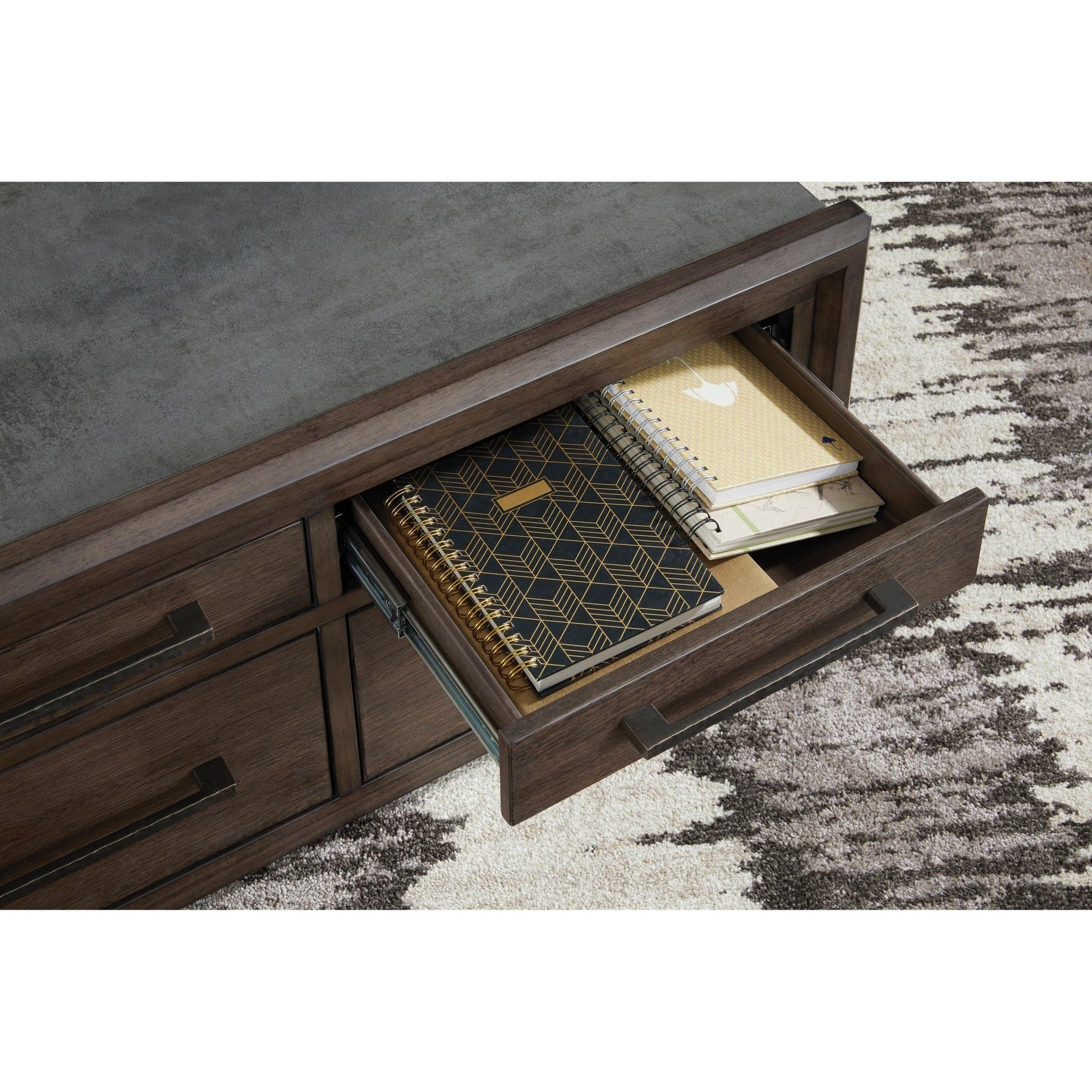 Signature Design by Ashley Kallenny T669 - 8 Square Cocktail Table - American Furniture of Slidell